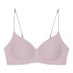 Ubras soft support wing embossed bra, ສະດວກສະບາຍ pull-up light push-up no wire bra ສໍາລັບແມ່ຍິງ, breathable