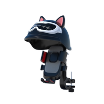 Electric vehicle bicycle mobile phone holder small helmet car shockproof takeaway rider rainproof battery motorcycle navigation bracket