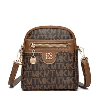 袋鼠真皮手机包女斜挎2025新款夏天手机小挎包迷你小包高级感轻便