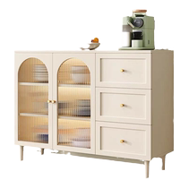Senzong sideboard modern simple rattan storage cabinet household small apartment kitchen cupboard light luxury closed storage cabinet