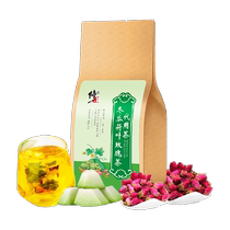 Correction of winter melon lotus leaf and dehumidification hawthorn and cassia seed tea