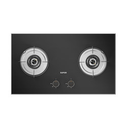 Supor Gas Stove with Strong Flame for Home Use, Dual Burner Natural Gas Stove, Liquefied Gas Stove, Built-In Countertop Dual Stove