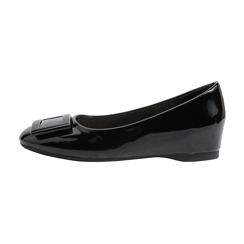 Single sheepskin shoes