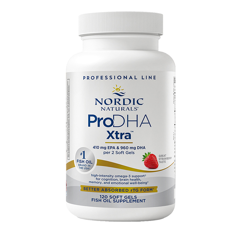 Norwegian small fish ProDHA fish oil soft capsule strawberry flavor
