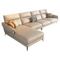 Pashamans new antibacterial technology fabric sofa Nordic living room imperial concubine fabric sofa combination modern simple corner