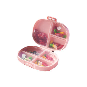 Portable pill box seven days a week