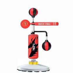 Vertical Boxing Spinning Target for Children's Reaction Training, Dodge Speed Ball, Adult Home Professional Punching Bag Stress Relief Equipment