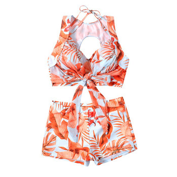 Yifu swimsuit women's three-piece bikini split set for small breasts