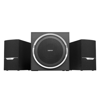 漫步者R303BT无线蓝牙音响桌面台式电脑音箱家用低音炮FM插卡U盘