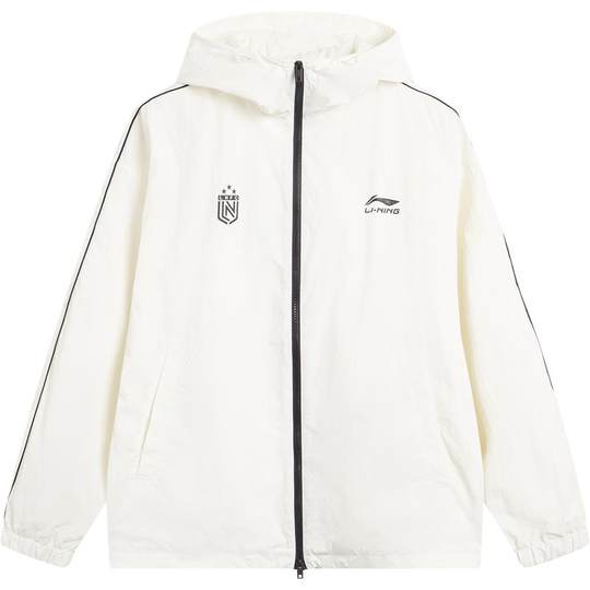 李宁外套女冬季新款情侣休闲复古美式加绒加厚夹克上衣运动风衣男