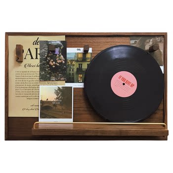 Black walnut meter box decoration, free jay record