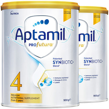 Aptamil's new upgraded dha double can formula milk powder