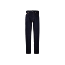 (Stars same style simple series) CKJeans spring and autumn mens and womens couples pure cotton straight jeans 40952ST