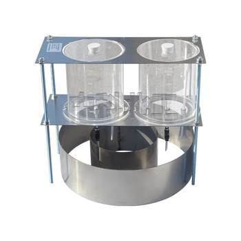 Test pit single ring double ring water injection test device