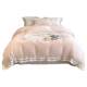 Light luxury style thickened milk velvet four-piece set