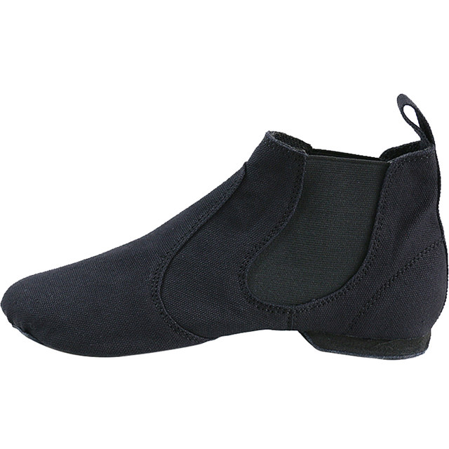 Women's modern dance jazz dance shoes canvas teachers high tops