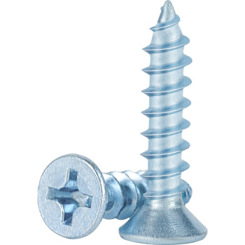 Galvanized strong cross countersunk head self-tapping screw high strength hardened flat head coarse teeth woodworking self-tapping screw m3m4m5
