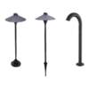 Lawn lamp outdoor electric led mushroom lamp ground plug garden villa waterproof decorative atmosphere landscape courtyard lamp