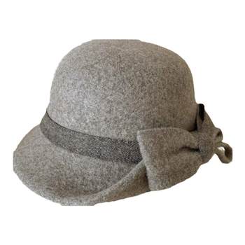 Women's woolen hat autumn and winter woolen basin hat