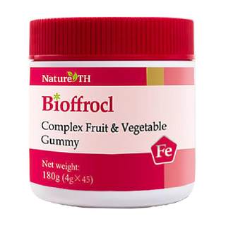 Ferroco iron sugar complex gummies aux fruits et légumes