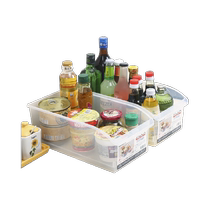 Edo refrigerator storage box 2 drawer kitchen food-grade fruit and vegetable egg box refrigerated storage box