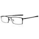 Men's pure titanium ultra-light full-frame myopia glasses for big faces