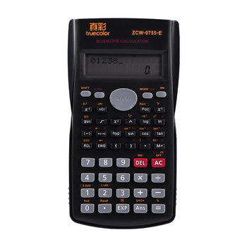 True color scientific function calculator for students specializing in the first and second construction college students, junior high school students, high school entrance examination and postgraduate entrance examination, small multi-function computing machine, financial accounting, cpa exam large screen