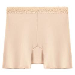 Maniform women's safety pants seamless mid-waist lace boxer briefs women's bottoms comfortable bottoming anti-light shorts