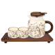 Modern Housewife Ceramic Teapot Set Newly Wedding Soft-up Gift
