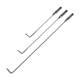 Furnace hook fire hook lengthened pull hook
