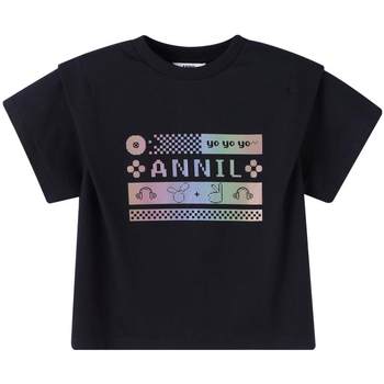 Girls t-shirt short sleeve annair round neck