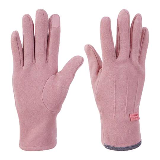 New winter warm gloves with velvet and thickening to protect against cold