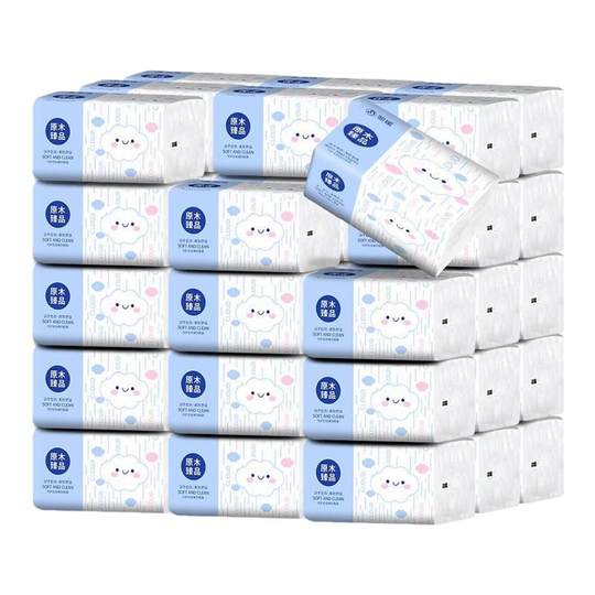 Large bag of paper towels for home affordable paper wetable toilet paper restaurant household napkin paper towel hand wipe paper