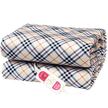 Rainbow double-temperature safe and non-radiant electric blanket