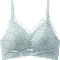 Pure desire underwear for women without steel rings big breasts small push-up secondary breasts anti-sagging sexy summer thin bra