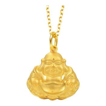 Chow sang sang pure gold maitreya buddha priced jewelry