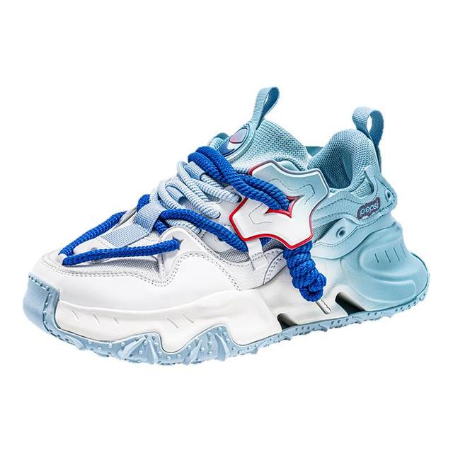 Pepsi Spring and Summer Men's Shoes New Casual Sports Shoes Thick Sole Height Increase Men's Women's High Top Shoes Men's Board Shoes