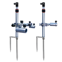 Zhifei outdoor portable fishing ground bracket multi-functional fishing rod rack fort rack food box bait box rack fishing chair companion