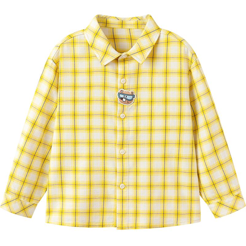 Bala BalaOne long-sleeved shirt plaid suit