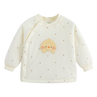 Baby home wear tops winter thick quilted clothes