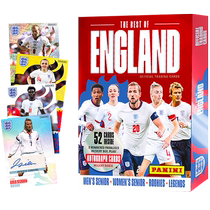 (Self-operated) Panini England official star cassette card toy signed by football star