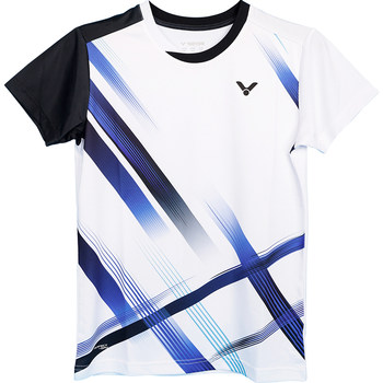 Victor Victory Badminton Clothing Pants Sportswear Short Sleeve Breathable Quick-Dry T-Shirt T-59110 Set