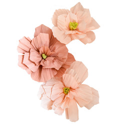 Engagement wedding room pleated flower decoration new house wedding wedding wall fake flower background wall simulated paper flower arrangement supplies