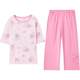 Hongdou home mesh breathable children's pajamas pure cotton