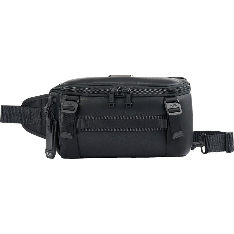TUMI Daily Commuting Men's Leather Crossbody Bag