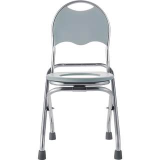 Folding stainless steel toilet chair for the elderly and pregnant woman toilet