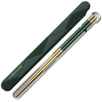 316L Stainless Steel Chopsticks Student Portable Folding Storage Box Single Tableware Chopstick Box One Person One Chopstick 2467