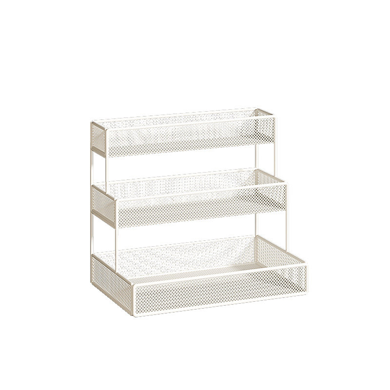 Household desktop water cup storage rack tea set layered rack