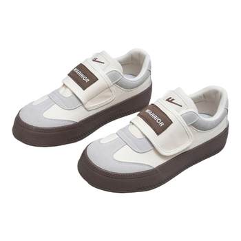 Women's pull-back canvas shoes 2025 autumn and winter new style slip-on shoes