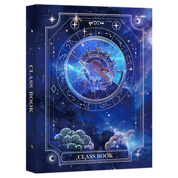 The twelve zodiac signs of the big characters rotate the astrolabe and the classmates record
